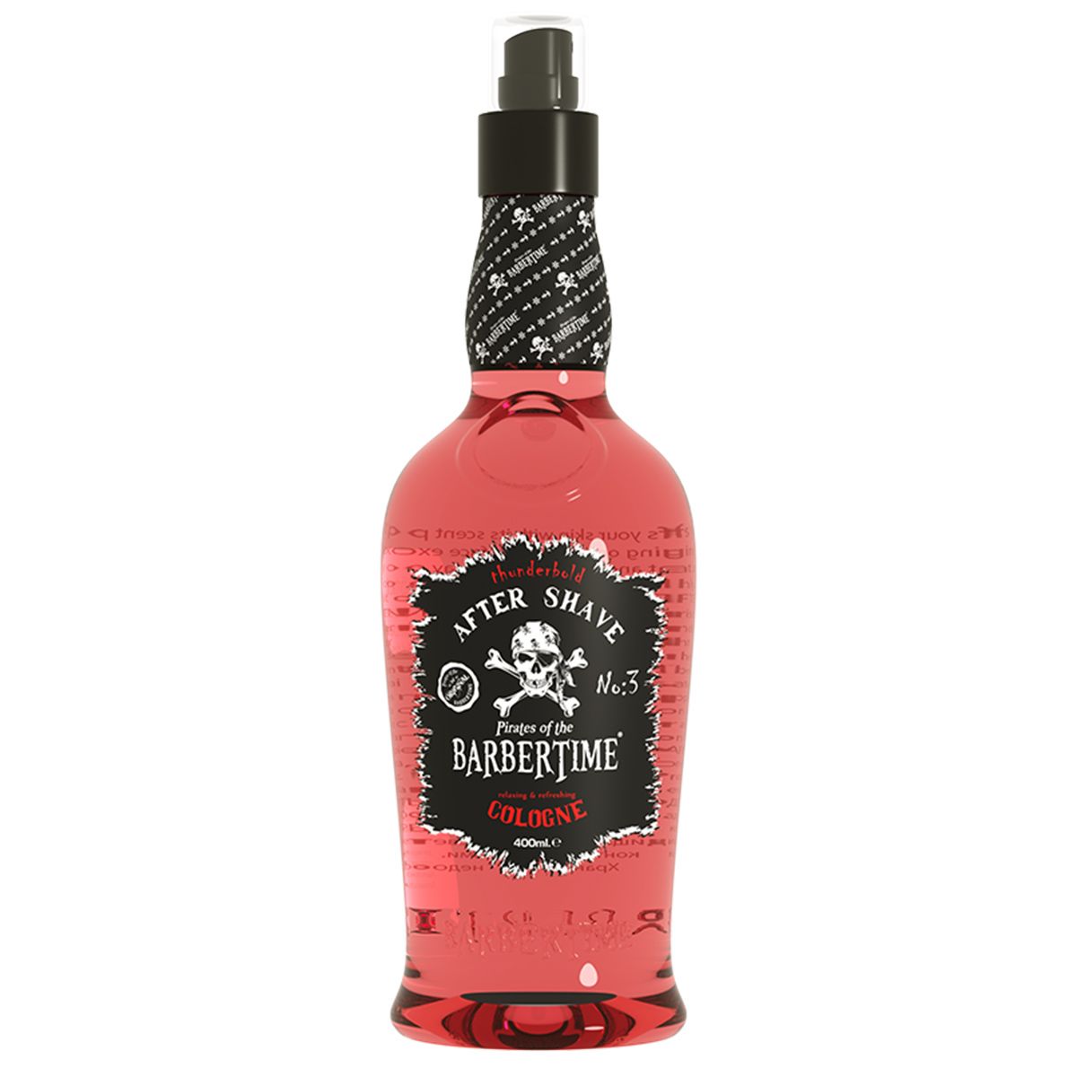 Barbertime after shave cologne thunderbolt no.3 400ml