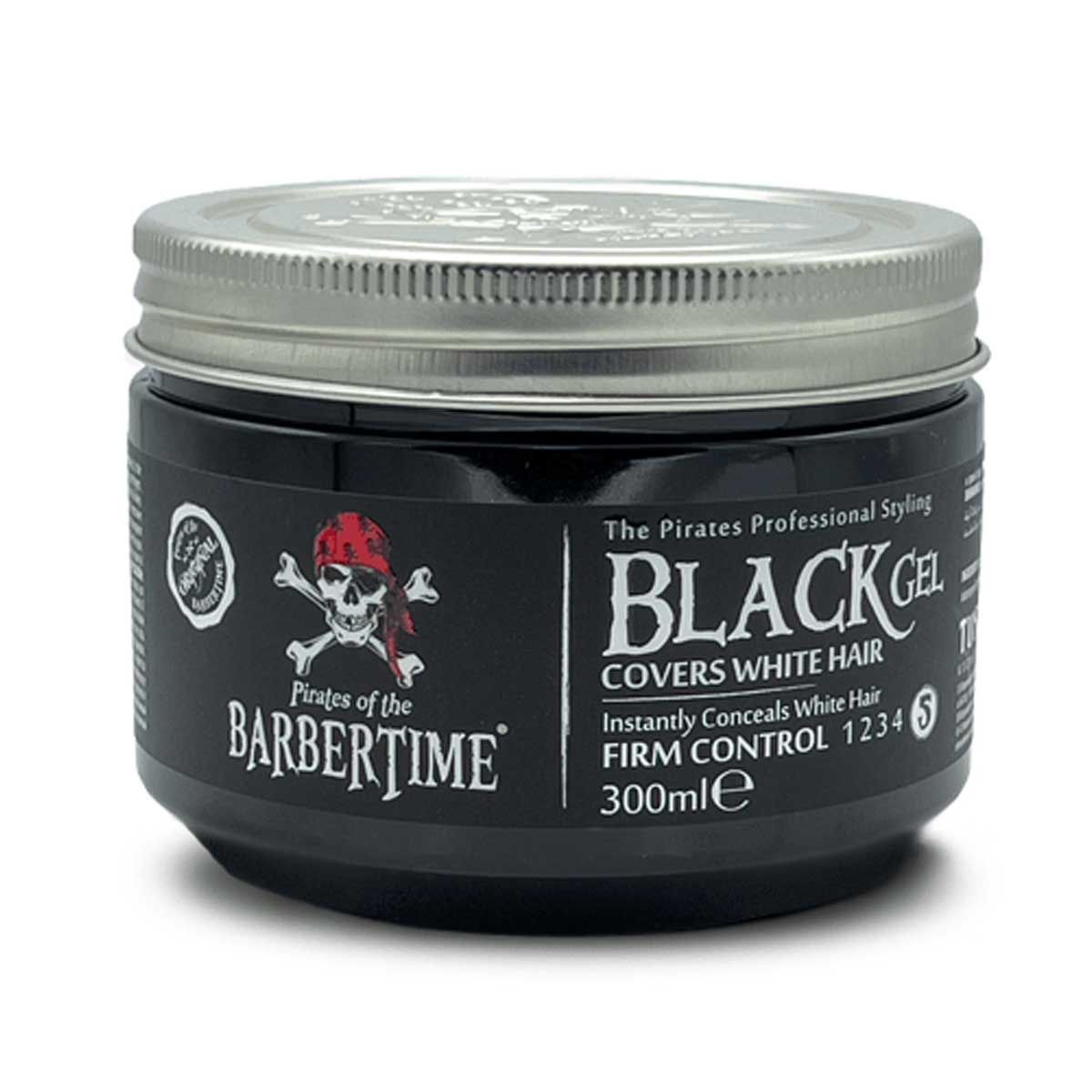 Barbertime Barbertime Black Gel 300ml