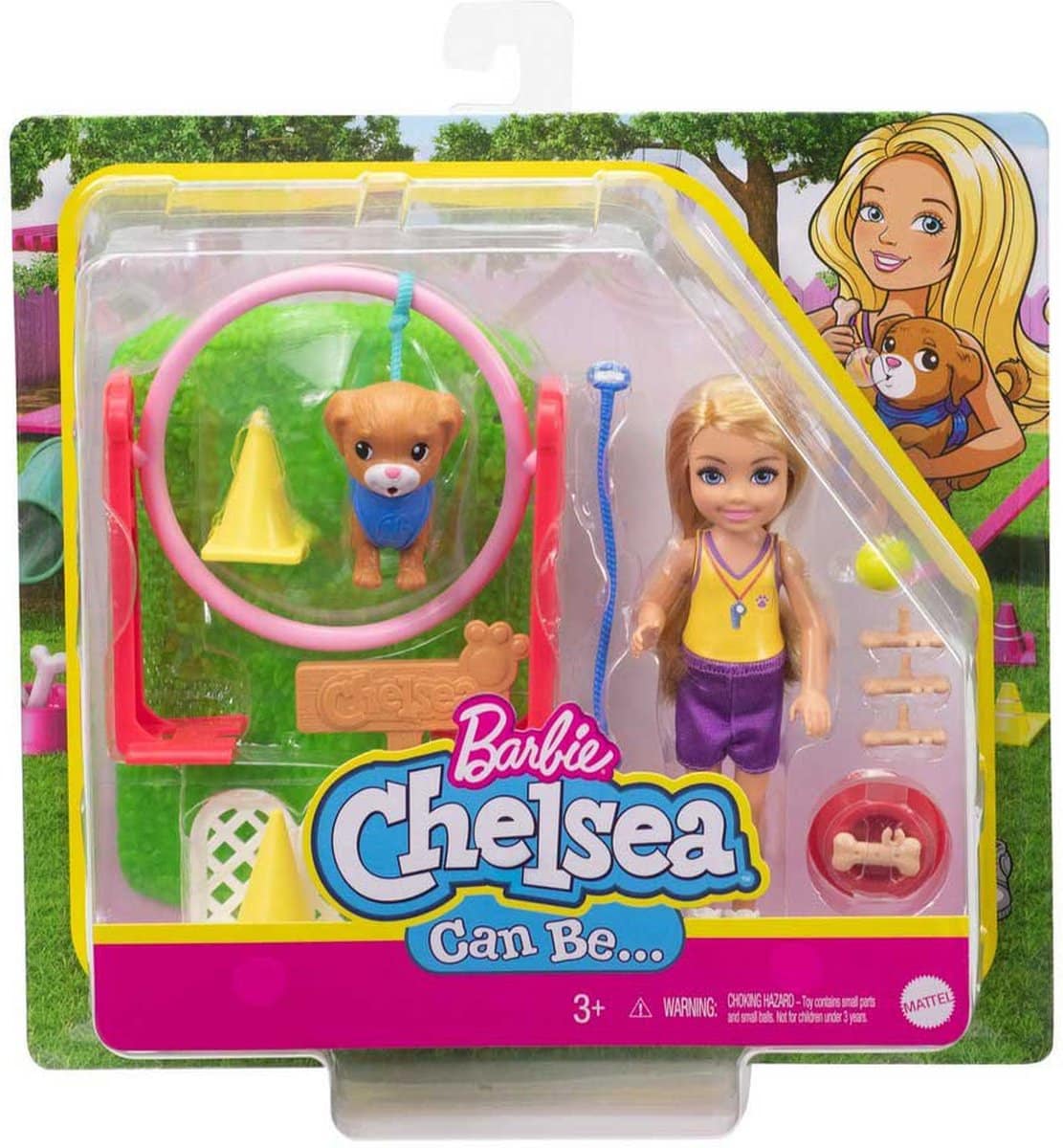 Il Chelsea Teen Doll può essere, addestratore di cani Chelsea Play Set