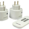 Enzo basisset draadloos schakelen 2x ontvangers+ab - 6950010