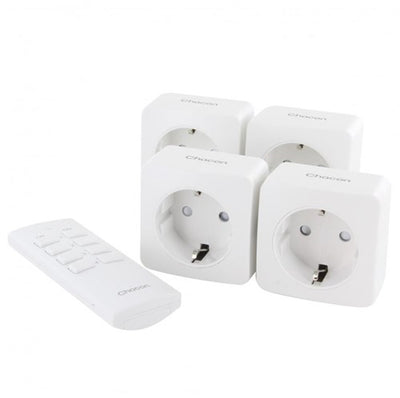 Set base di 4 ricevitori wireless switching+ab - 6950020