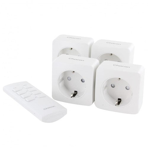Set base di 4 ricevitori wireless switching+ab - 6950020