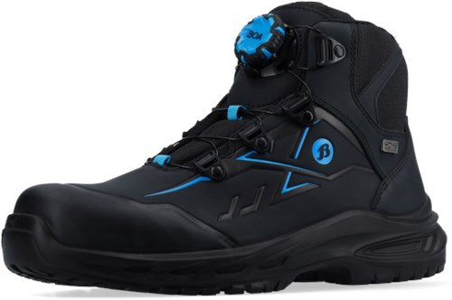 Bata werkschoen fayvr stone w mid boa s7s | zwart | maat 43 - 8712843718906