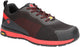 Bata werkschoen radiance spark laag s1p | zwart rood (w) | maat 39 - 00.017.115.39