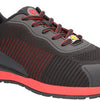 Bata werkschoen radiance spark laag s1p | zwart rood (w) | maat 43 - 00.017.115.43