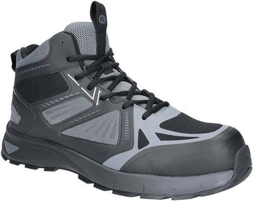 Bata werkschoen sportmates brisk hoog s3 | zwart | maat 36 - 00.017.164.36