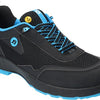 Bata werkschoen summ two laag s3 | zwart blauw | maat 46 - 00.017.140.46
