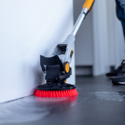 Batavia producten twin brush harde borstel rood