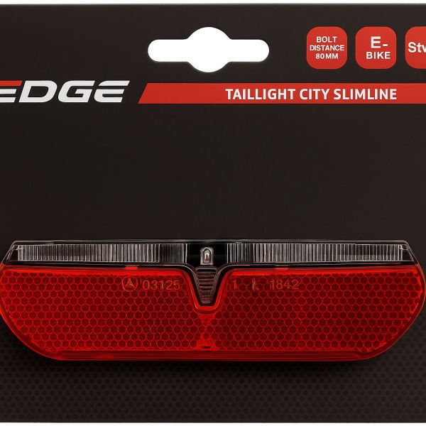 Carrier de borde Light City Slimline 50 80 mm E-Bike 6-48voltt
