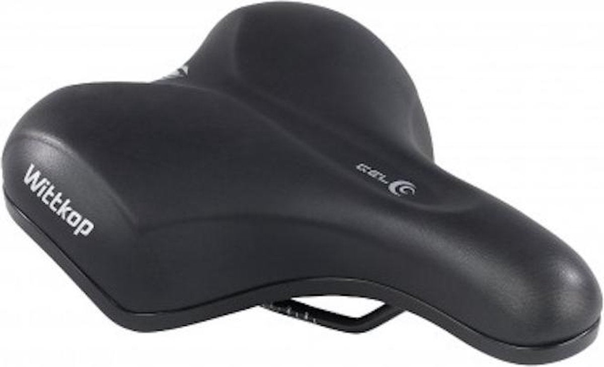 Saddle in Mold TRK City 2.0 Ladies Gel Steel Black