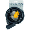Lock a spirale urbano -resistente 12mm*150 cm nero