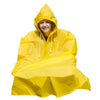 Poncho Rain Ganzono maturo giallo e blu