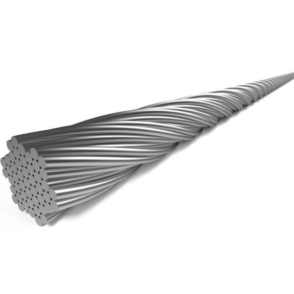 Cavo interno di Elvedes Shift 2250 mm 7 x 7 in acciaio inossidabile Ø1,1 mm con N Nipple Ø4,5 × 4,5 (scatola di 50 pezzi)