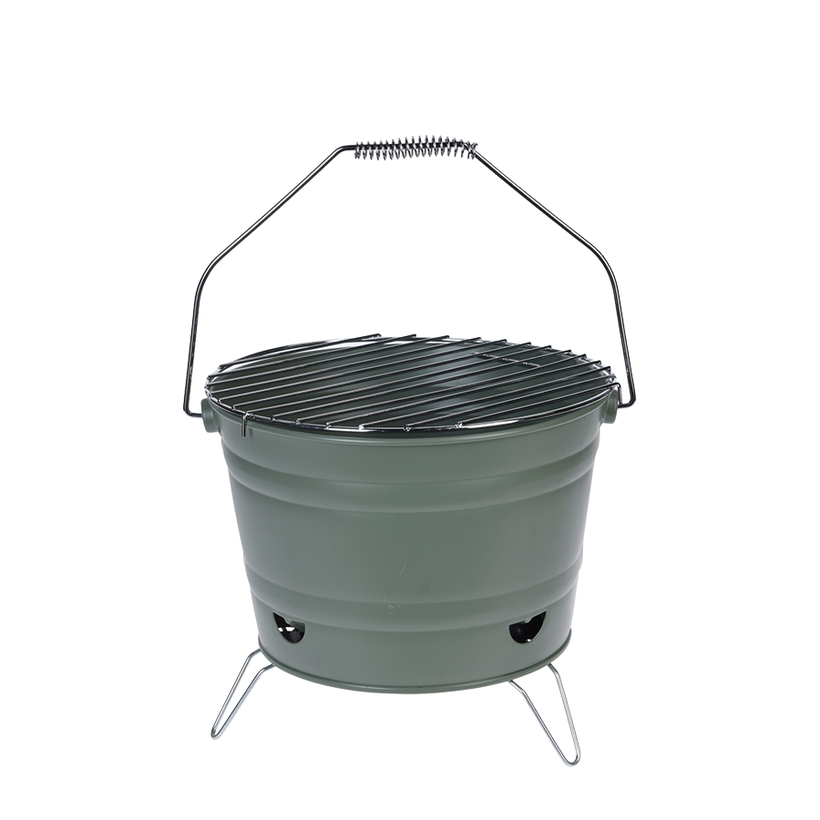 Secchio per barbecue BBQ verde ø27cm