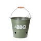 Cubo para barbacoa BBQ verde mate ø26,5cm