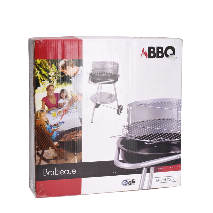 Barbacoa BBQ semicircular ø47x75cm