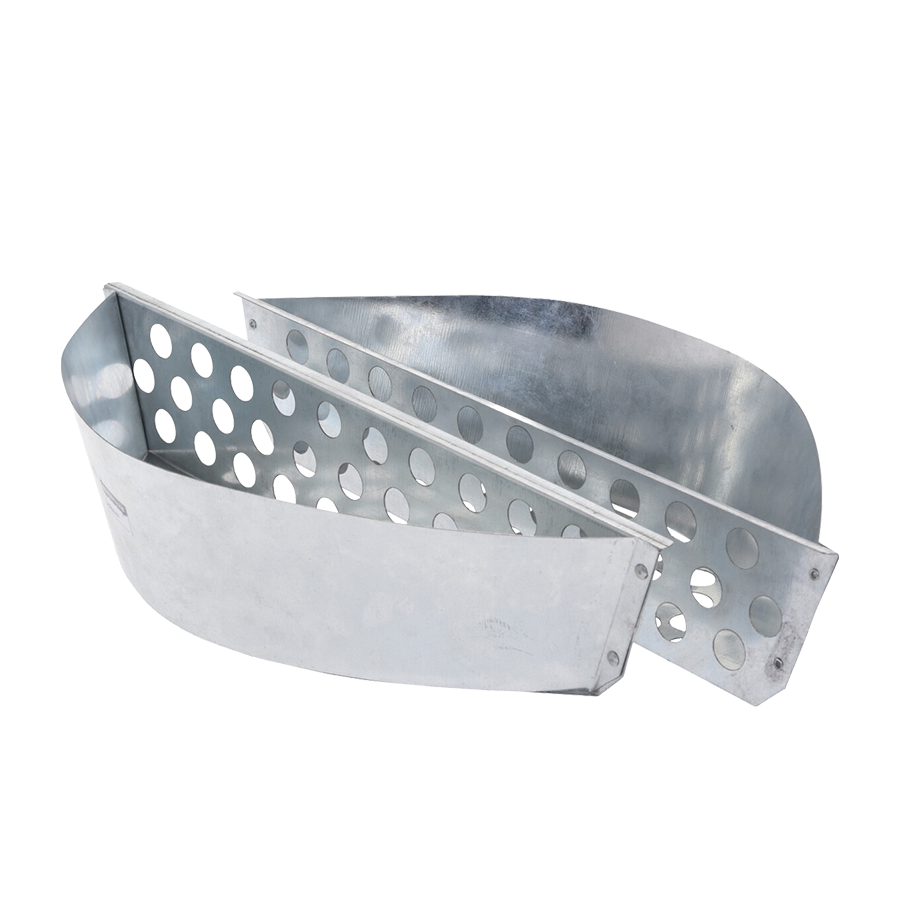 Porta bricchette a carbone per barbecue BBQ 2 pezzi