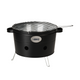 Barbacoa BBQ negro mate ø34,5cm