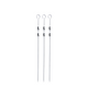 Bbq barbecue vleesspiezen 45cm 3 stuks