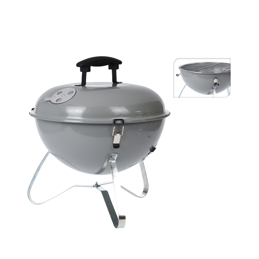 Pic mesa barbacoa barbacoa redonda gris ø34cm