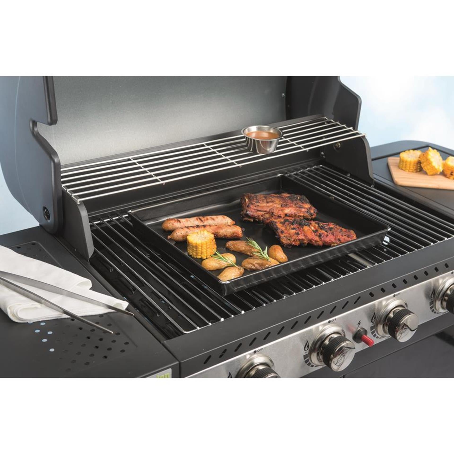 NOSTIK NOSTIK BARBECUE E PIATTO DELLA CAGNI 28X35X4 cm nero