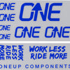 Kit adesivi componenti Oneup