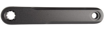 Samox forma 1 manivela derecha 170 mm (bosque) de aluminio mate negro