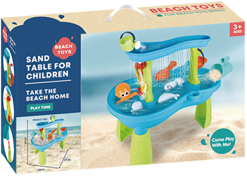 Beach toys Zanden Watertafel met Accessoires 19-delig