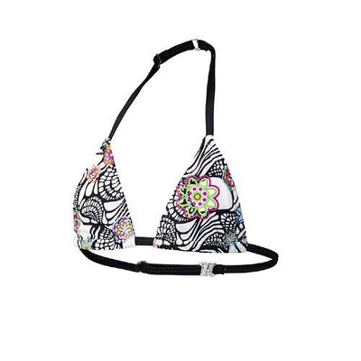 Beco Bikinitop Mix It meisjes polyester zwart wit maat 176