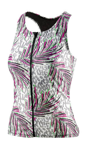 Beco Tanktop Besuit Ladies C-CUP Polyamide Elastane Pink Green Mt 48