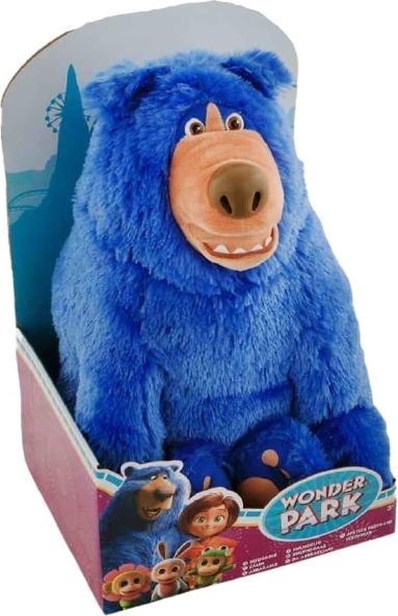 Cuddle Bear Boomer de la serie WonderPark, 35 cm de alto