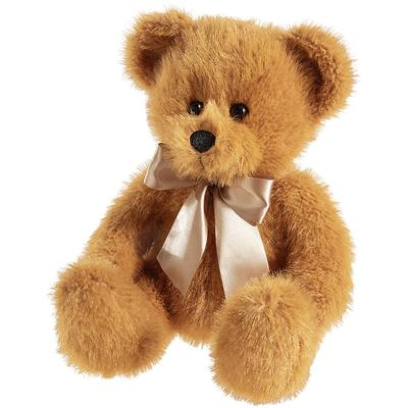 Orsetto Heunec classico con fiocco, marrone (23 cm)