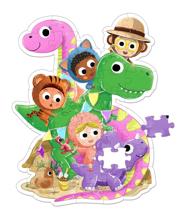 Puzzle xxl della bestia Clavis - dinosauro!
