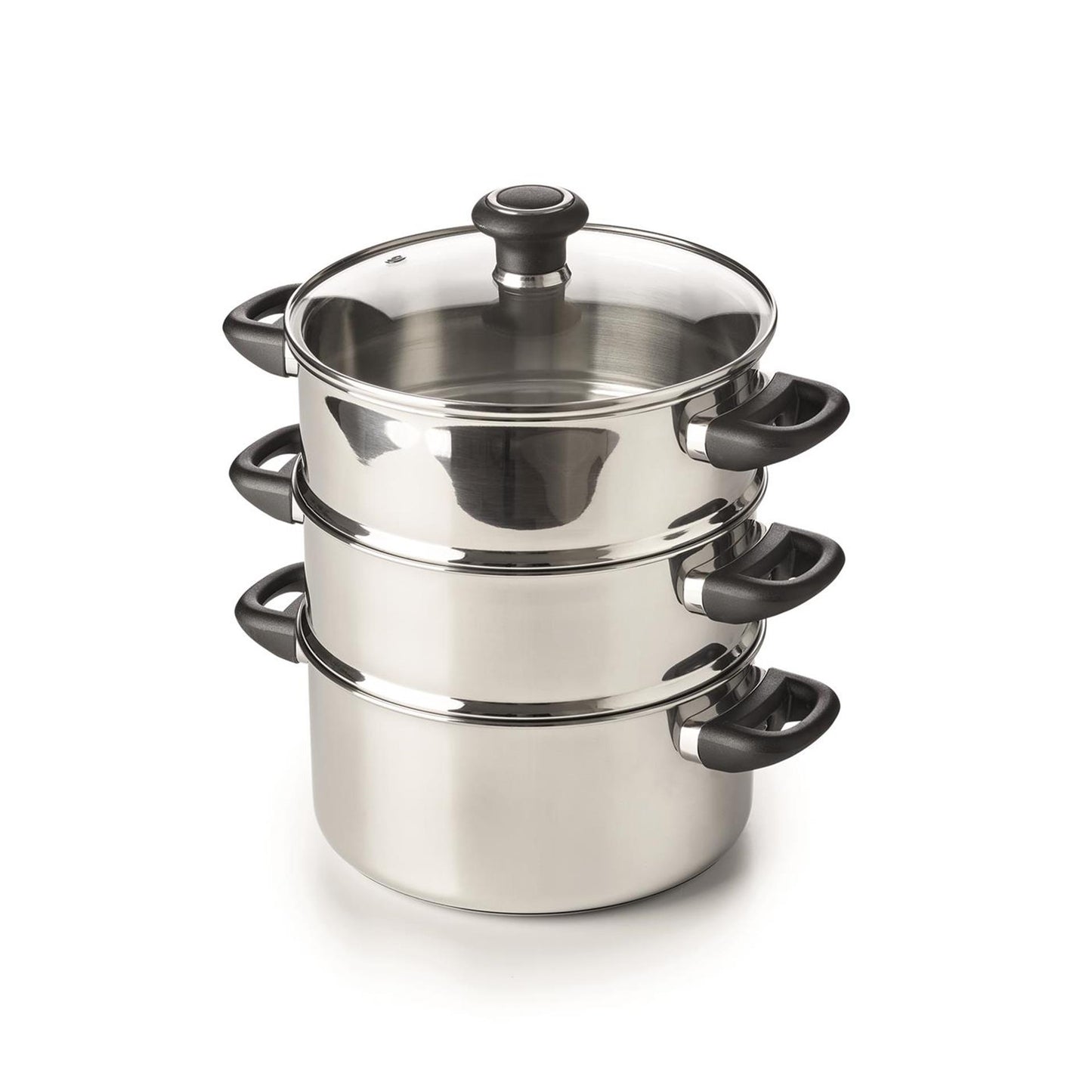 Vaporera Beka polo con tapa de cristal 20cm