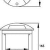 Enzo bemko grondspot mr16 gu10 ip67 105mm rond 2kanten - 5070495