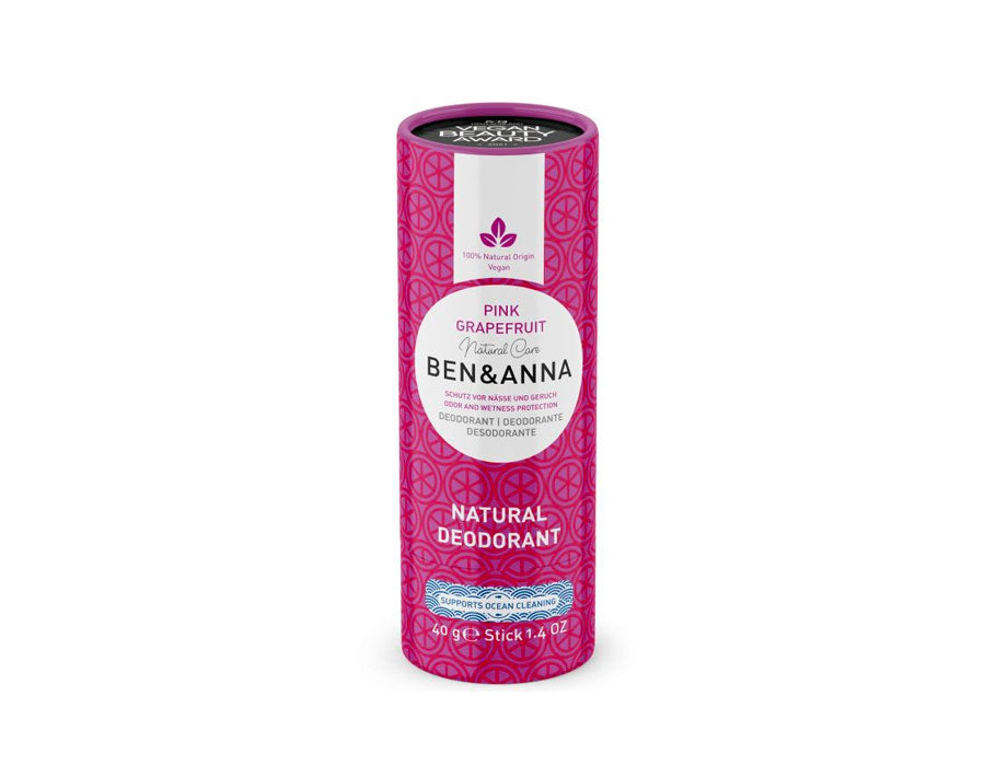 Desodorante de Ben Anna en Packtube Pink Grapefruit 40 gramos