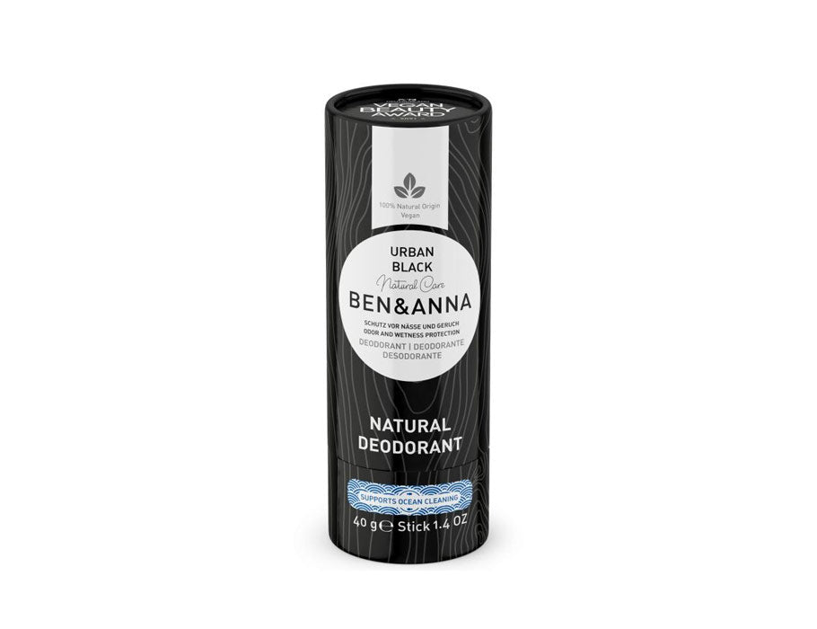 Desodorante de Ben Anna en Papertube Urban Black 40 gramos