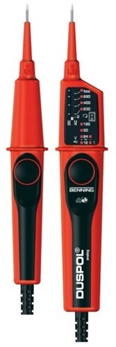 Tester di tensione Benning Duspol analogico 12-1000 V ac dc - 050261