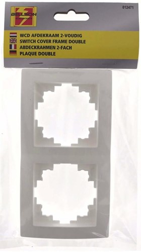 Telaio di copertura Benson a 2 pieghe bianco - 4650018