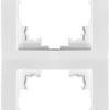 Telaio di copertura Benson a 2 pieghe bianco - 4650018