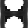 Marco de cubierta doble Benson negro - 4650038