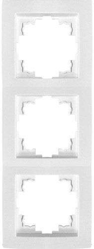 Telaio di copertura a 3 pieghe Benson bianco - 4650019