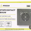 Presa da incasso Benson RA + USB e USB-C nera - 4650032
