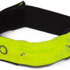 Pulsera LED amarillo fluorescente. pilas incluidas