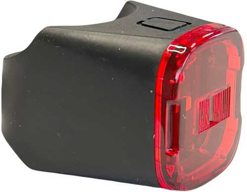 Lampada da bicicletta Benson LED USB ricaricabile rossa - 5700340