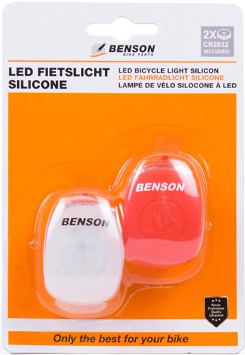 Silicona led de la lámpara de bicicleta