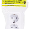 Enzo benson opbouw stopcontact ra dubbel wit - 4650082