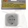 Benson enchufe de superficie cuadrado blanco - 4650080