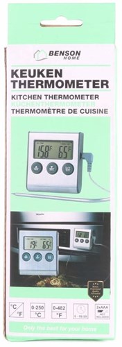 Termometro da cucina Benson digitale con timer - 8150188