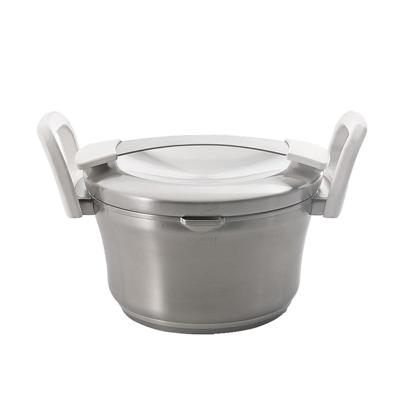 Berghoff auriga pentola con coperchio bianco ø16cm